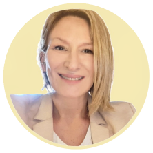 Foto de la Lic. Lorena Laserre, psicóloga