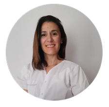 Foto de la Lic. Paula Domenech, nutricionista